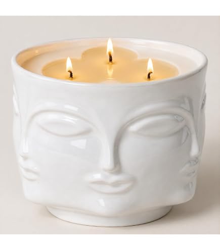 Amazon.com: Jonathan Adler Women's Muse Bouche D'Or Candle, White